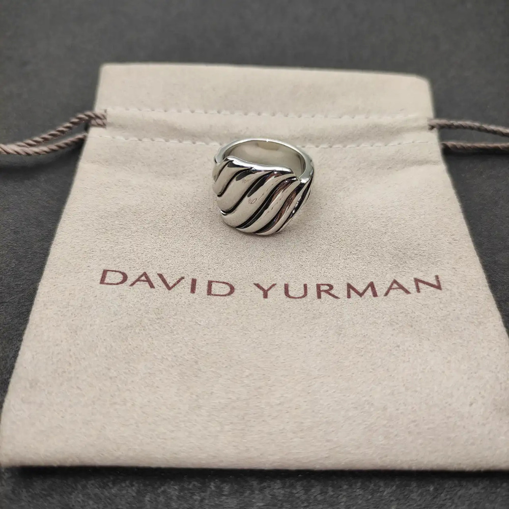 David Yurman Silver Wave Ring
